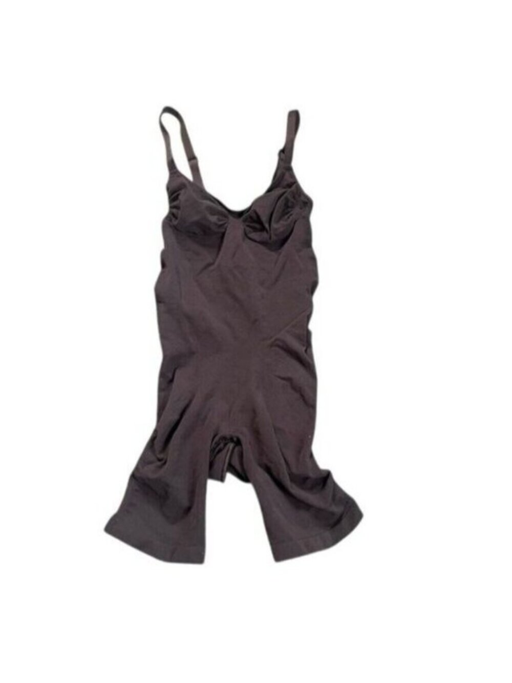 NWOT SKIMS Mid Thigh Bodysuit Cocoa Brown Small (US 4-6) Seamless Sculpt MSRP 74